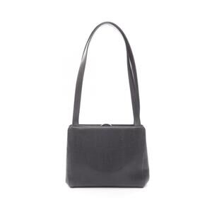 Chanel Coco Mark Tote Bag Leather Black